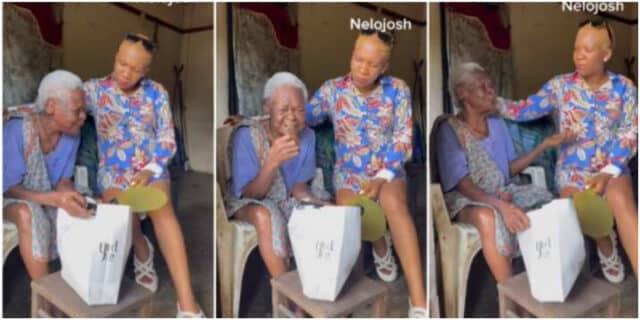 "My father rejected all my suitors" - Single 96-year-old woman with no child cries out (Video)
