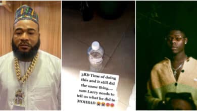 "Mohbad's Demise: Man does bottle flip to determine singer's killer, shares outcome when Sam Larry's name was called (Video)