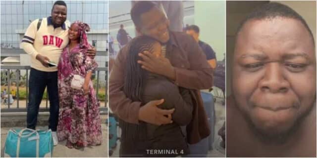 "I thought everything was over" - Woman whose husband relocated to UK reunites (Video)