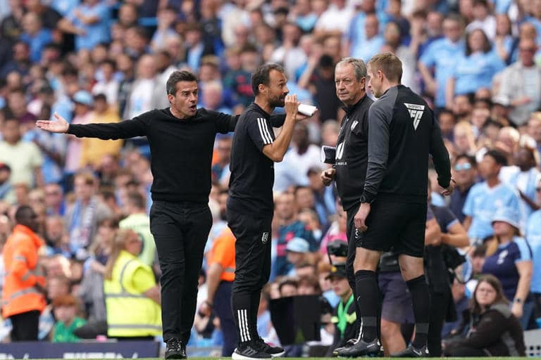 Fulham boss Marco Silva rages over controversial Manchester City goal