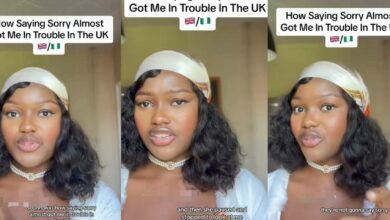 UK-based Nigerian lady sorry