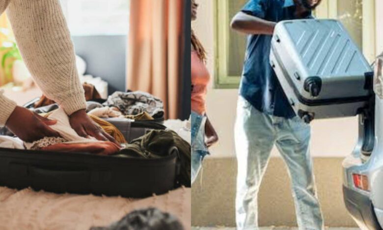 Man wife father's house permission