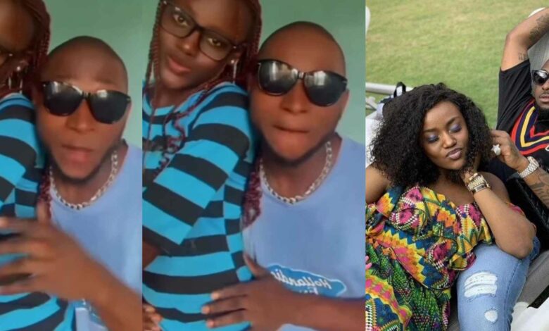 Davido Chioma's lookalike