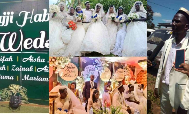 Ugandan man marries seven wives jealousy