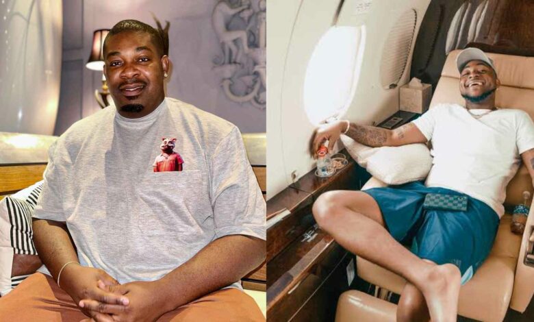 Don Jazzy Davido private jet