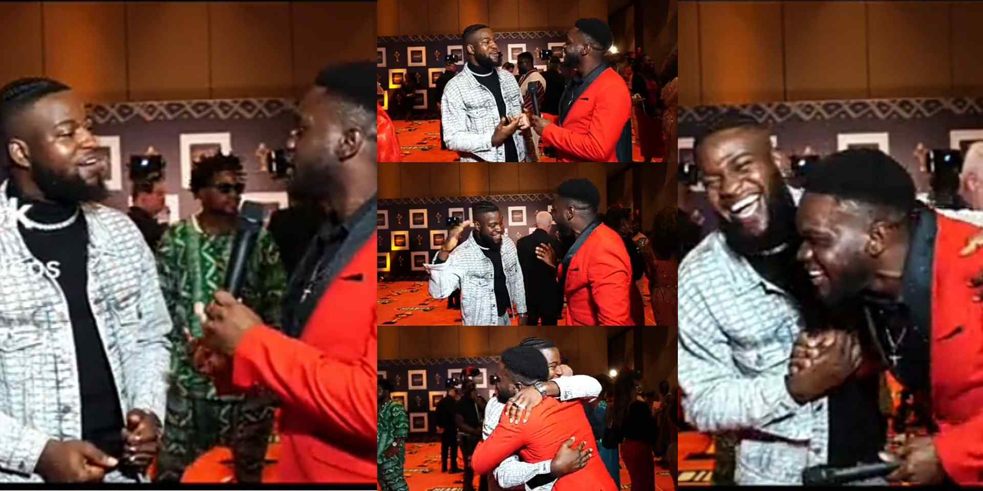 Priceless moment two men realised they’re Nigerians after meeting at event in USA [Video]
