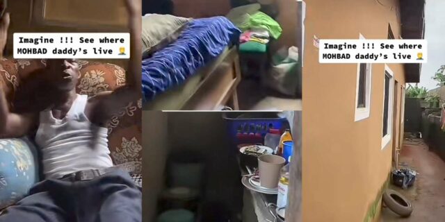 Mohbad's father house