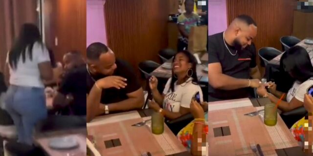 Lady proposes boyfriend dating