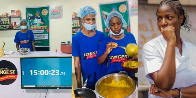 Ibadan-based chef marathon cooking