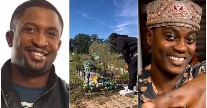 Darey Art Alade’s Emotional Visit to Sound Sultan’s Grave Touches Hearts