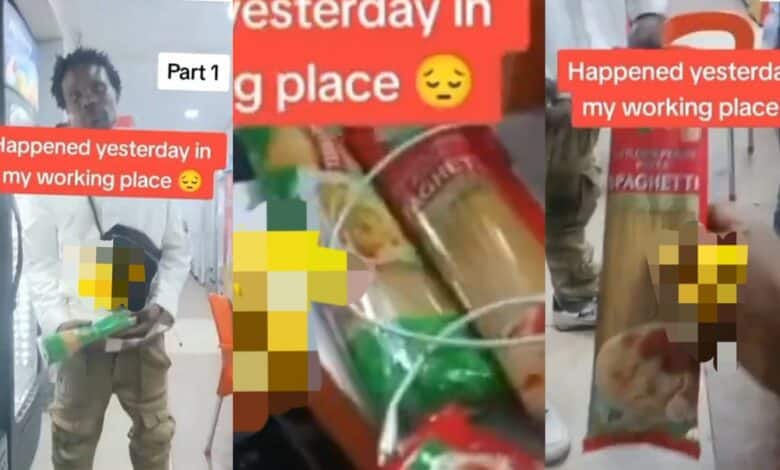 Man Shoplifting Bad Spirit