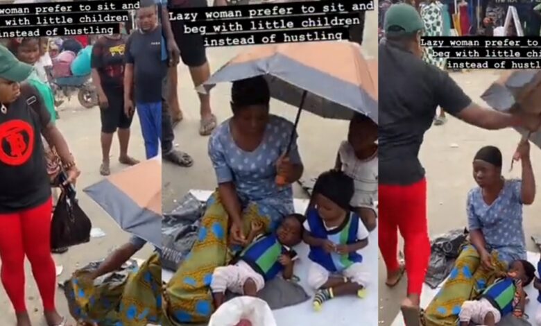 Lady Mother Kids Money