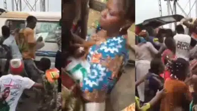 Ibadan Residents Bags Rice Bus