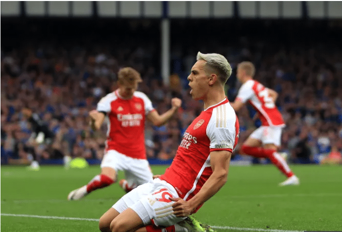 EPL: Trossard saves Arsenal day with lone goal against Everton