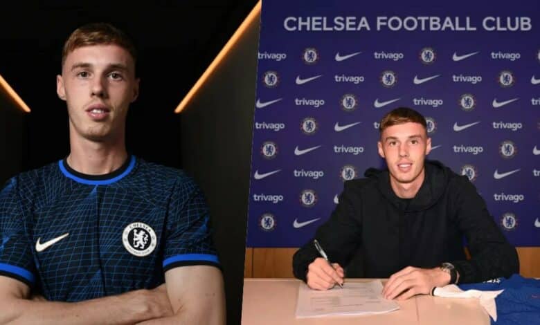 Chelsea completes signing of Cole Palmer from Manchester City
