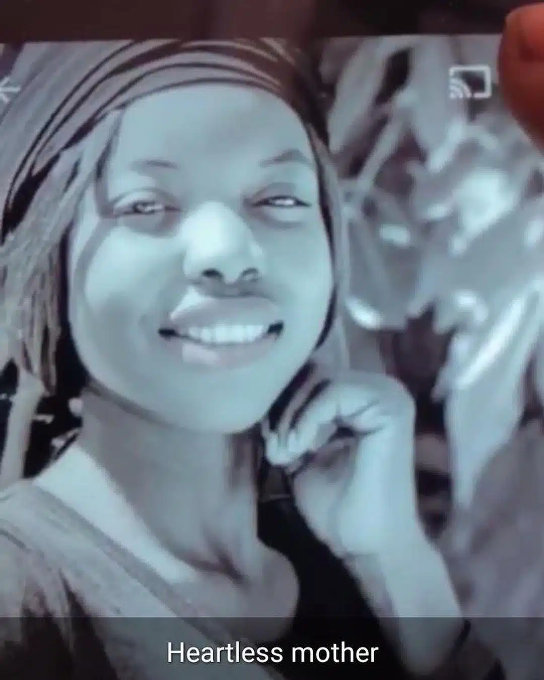 Lady throws her baby down from 3 storey building after giving birth in