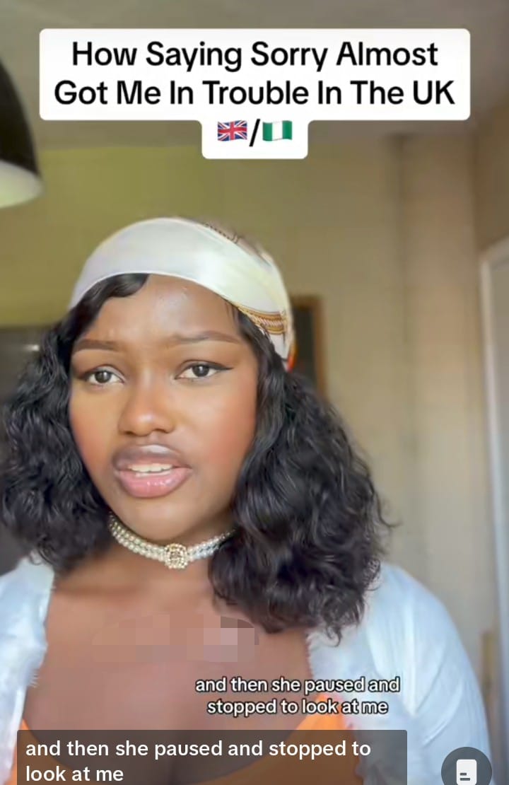 UK-based Nigerian sorry 