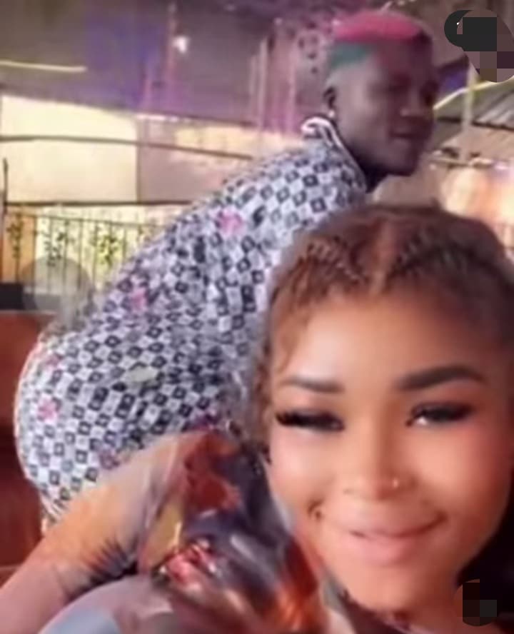 Portable and late Alaafin of Oyo’s ex wife spotted sharing romantic time