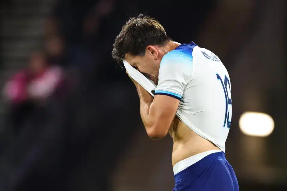 Southgate defends Maguire after he scored an own goal in match against Scotland
