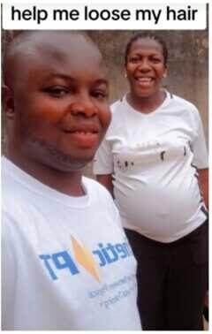 "He gave her a new look" - Reactions as man impregnates neighbour who asked him to help her loose her hair