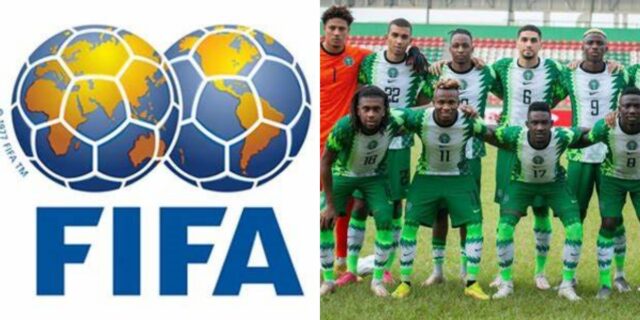 FIFA World Ranking: Nigeria’s Super Eagles slip to 40th Position
