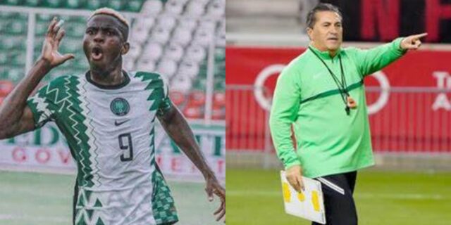 Super Eagles Coach Peseiro has no doubt Osimhen can win Ballon d'Or