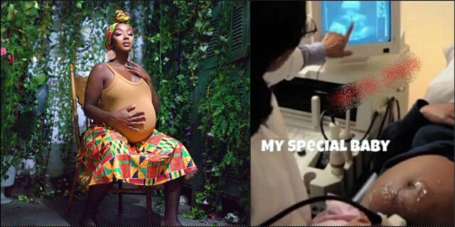 Davido's alleged side chic, Anita under fire for posting fake pregnancy scan
