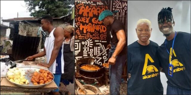 Man drops out of school, transform mother's akara business into a brand