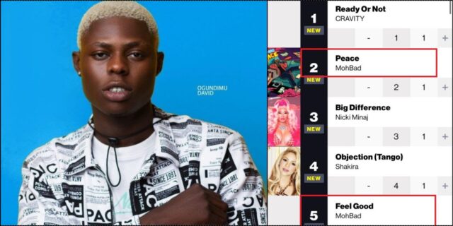 Late Mohbad makes history as his songs hit Top 10 on Billboard