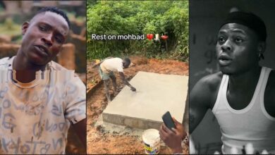 Bricklayer responsible for casting Mohbad's grave celebrates achievement