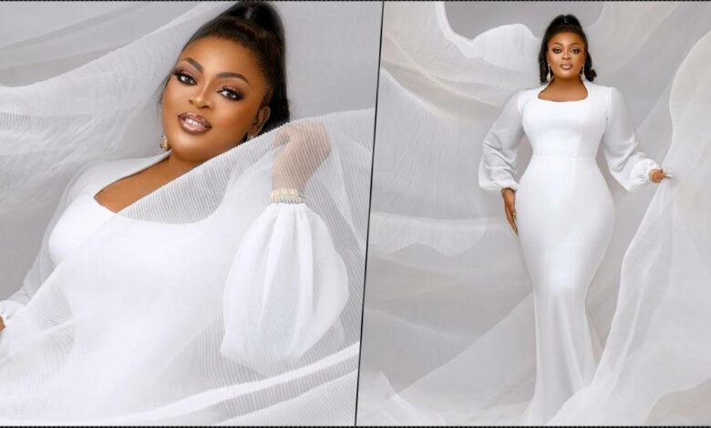 "White means rich" — Eniola Badmus says as she rolls out stunning photos ahead of 41st birthday