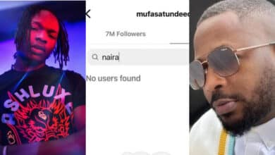 Tunde Ednut unfollows Naira Marly on Instagram as #JusticeforMohbad continues to gain Momentum