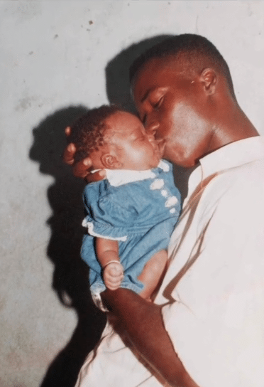 "Is your father single?" - Lady shares transformation photos of her and her dad; Video causes buzz