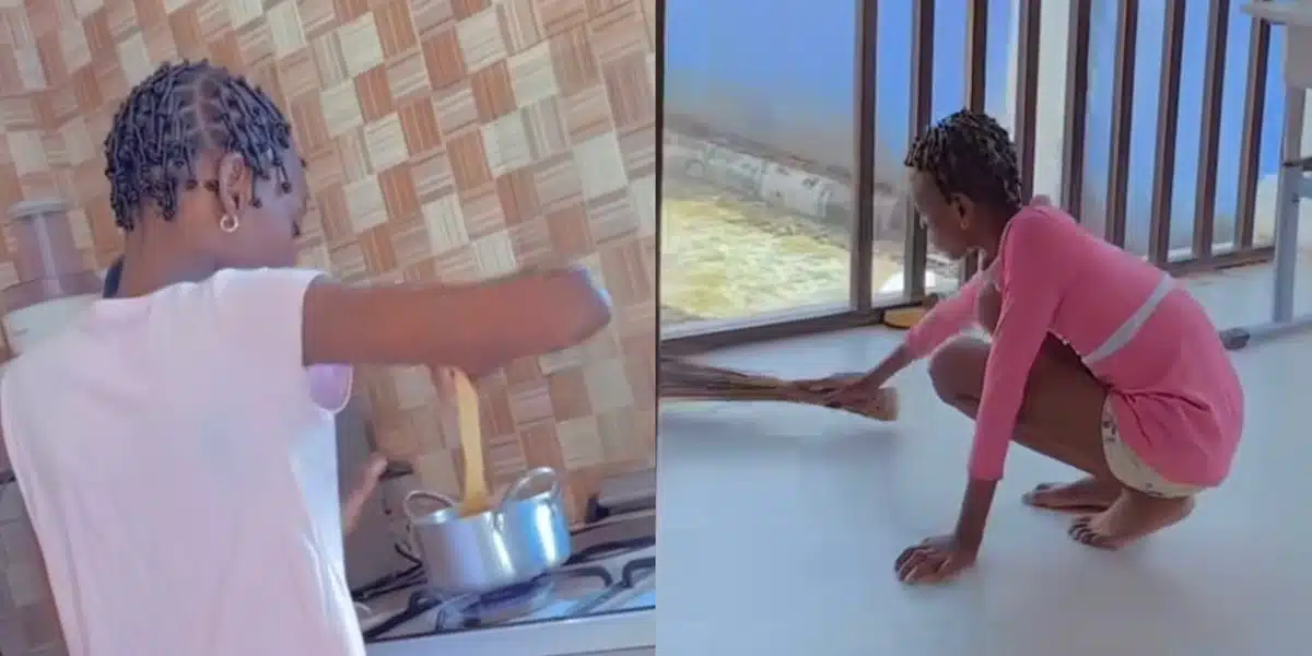 Mother reveals how her daughter goes above and beyond to help her out when she is sick