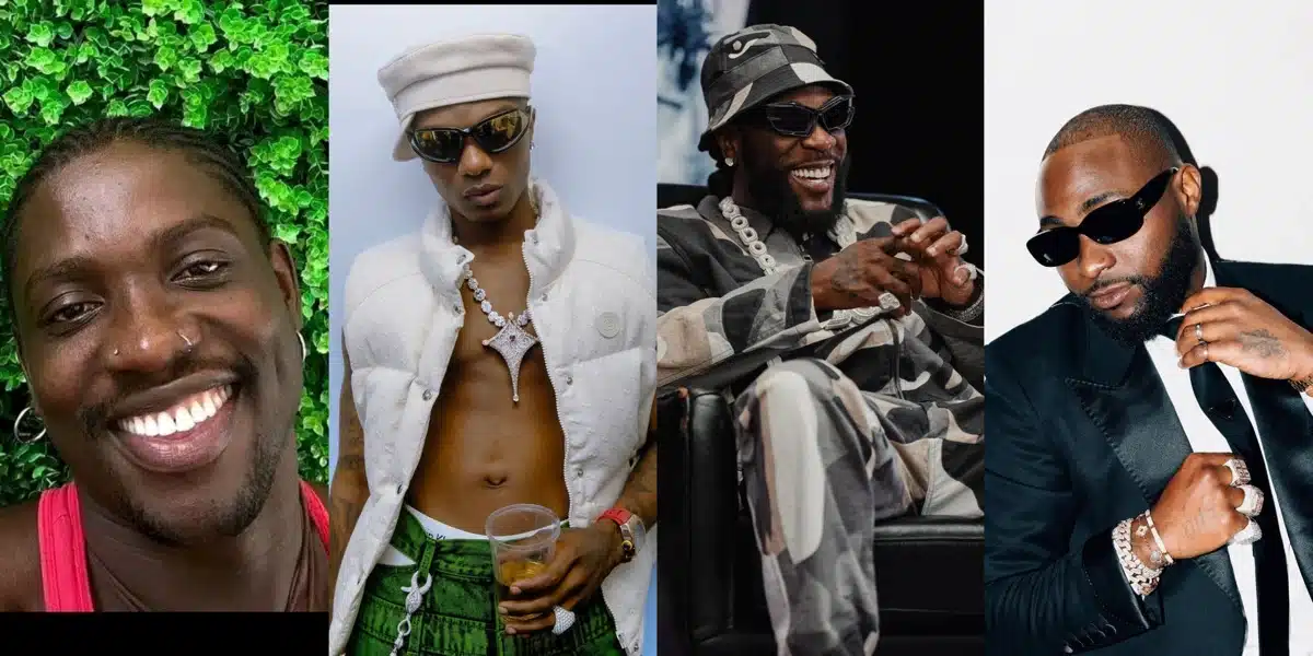 VeryDarkMan curates list of people he can never drag, Wizkid Davido and Burna Boy make top 3