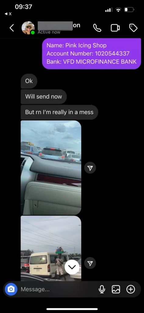 “Scammers don lack format o!” — Nigerian business woman exposes scammer in her DM