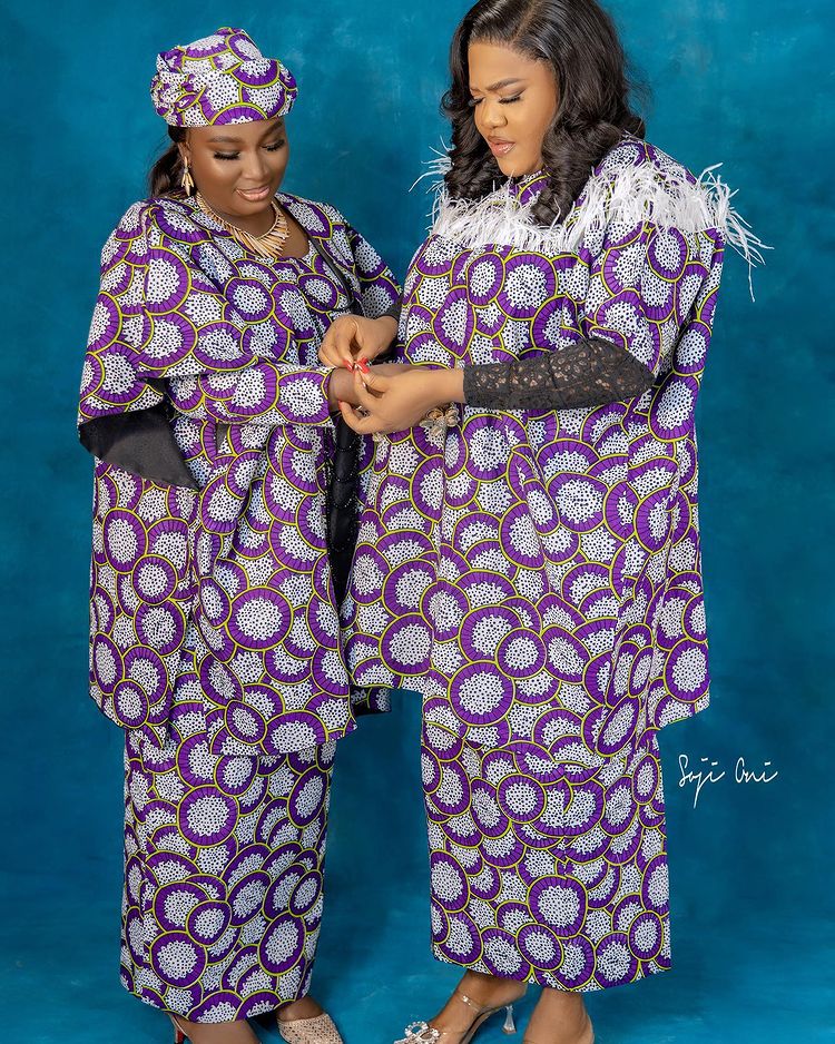 “This woman is very supportive” - Mo Bimpe gushes over Toyin Abraham as rock matching outfit 