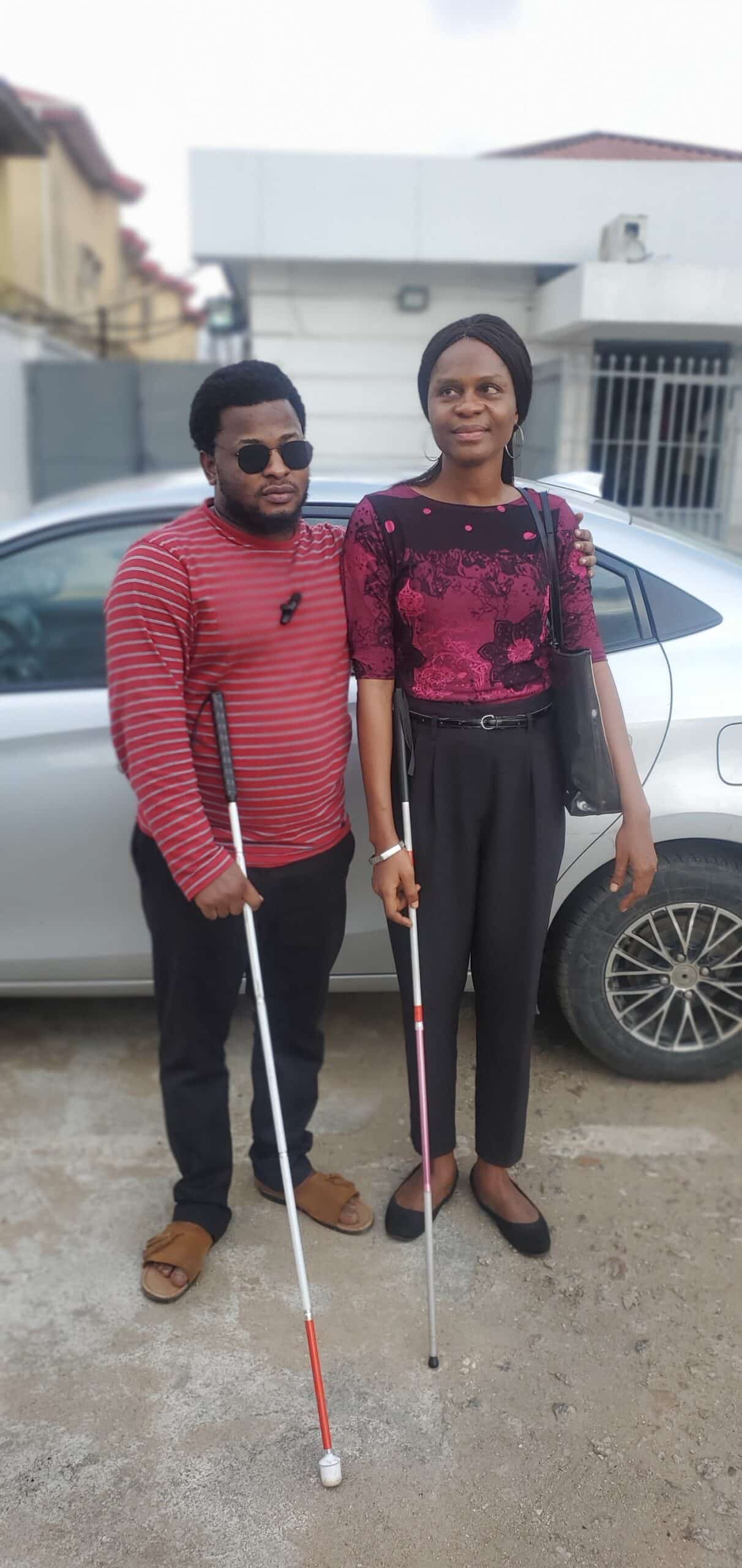 "We have one thing in common" - Blind man fixes emergency wedding with blind lady he just met