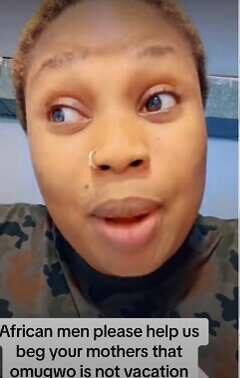 "Omugwo is not vacation" - Lady drags mother-in-law for over staying during visit