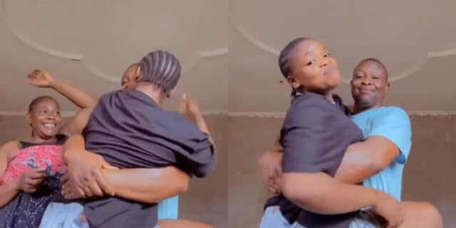 Mother and daughter compete for father’s love in viral video