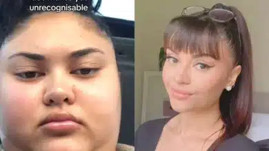 Lady sparks reactions as she becomes unrecognizable after weight loss journey