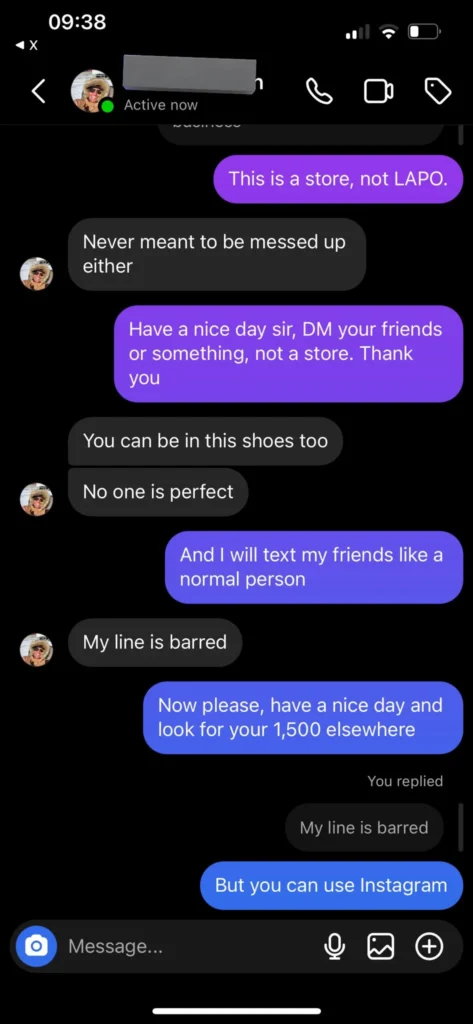 “Scammers don lack format o!” — Nigerian business woman exposes scammer in her DM