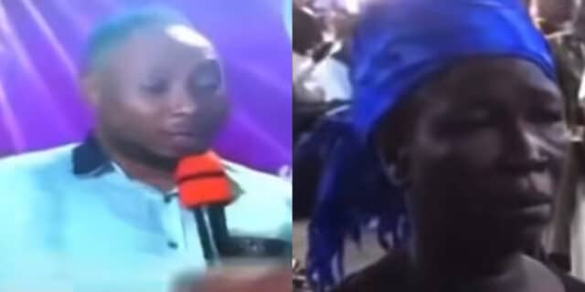“Na you sabi” — Woman tells pastor who accuses her of fighting her husband in the spirit realm