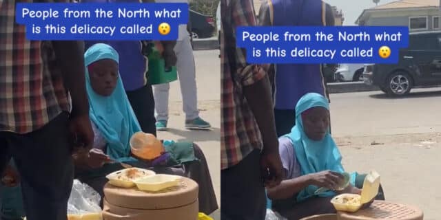 Lady tourist reveals what she discovered with a roadside food vendor as she travels the Northern part of the country