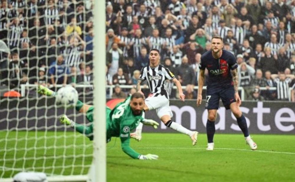 UCL: Newcastle whitewash PSG 4-1, to mark first Champions League victory in 20 years