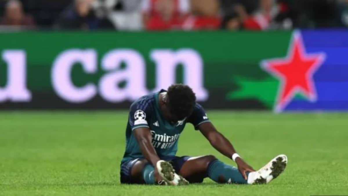 EPL: Bukayo Saka set to be fit for Man City clash