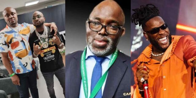 "You coming on stage to hype Burna Boy over my oga wasn't good" – Israel DMW slams Amaju Pinnick