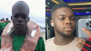 "Money good" – Cute Abiola marvels at how his head changed as he shares throwback from broke days