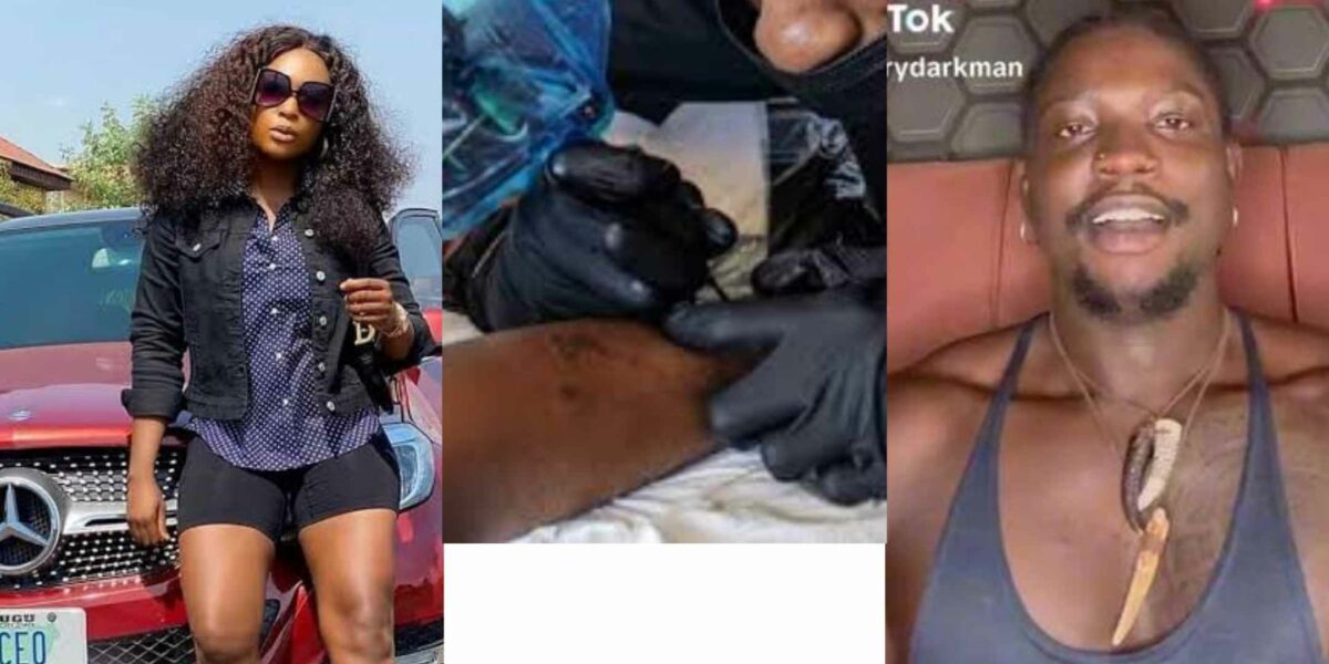 "I won't pay him a dime" – Blessing CEO revisits issue with tattoo artist, carpets VeryDarkman