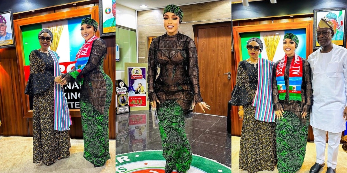 "I am all about the progress of my country" – Tonto Dikeh breaks silence after decamping to APC